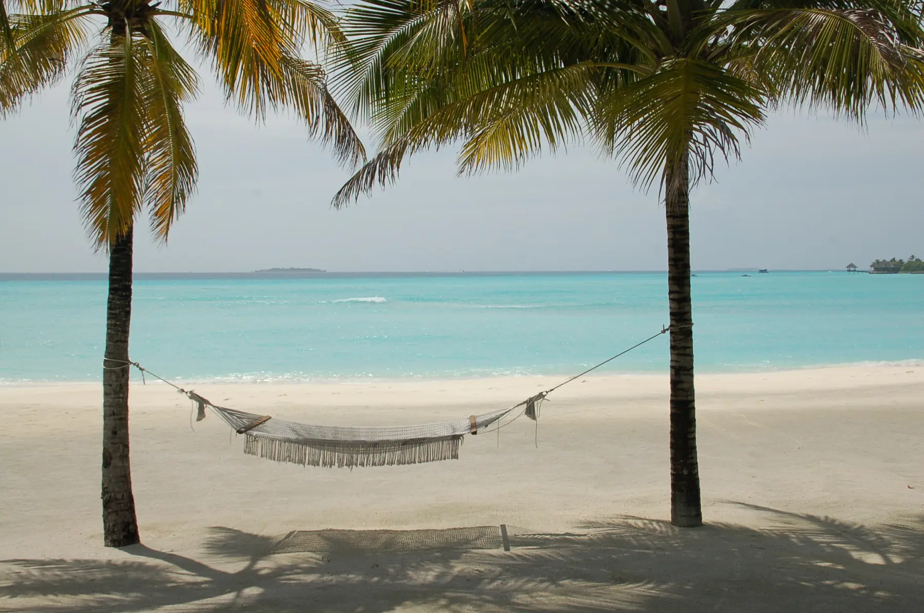 schöner Strandblick